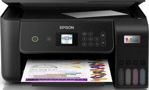 МФУ струйный Epson L3260 цветная печать, A4, с СНПЧ, цвет черный [c11cj66507/c11cj66414]