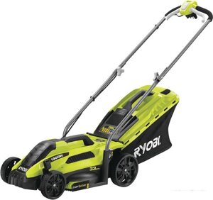 Колёсная газонокосилка Ryobi RLM13E33S на колесах