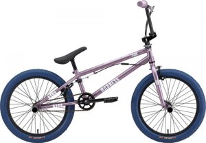 Трюковой велосипед bmx 20 дюймов для триала фристайла мальчиков подростка STARK Madness бмх 2 фиолетовый