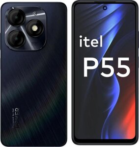 Смартфон ITEL P55 8/128Gb, A666LN, черный