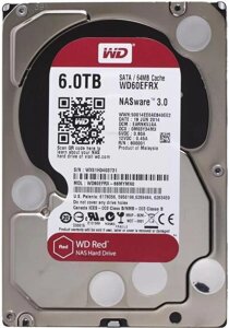 Жесткий диск Western Digital Red (WD60EFRX) 6000 Gb