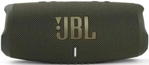 Колонка портативная JBL Charge 5, 40Вт, зеленый [jblcharge5grn]