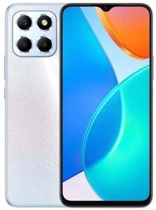 Смартфон Honor X6 4/64Gb, VNE-LX1, серебристый титан