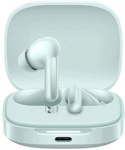 Наушники Xiaomi Redmi Buds 6, Bluetooth, внутриканальные, зеленый [bhr9245gl]