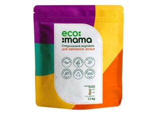 Средство Стиральный порошок для цветного белья Ecomama 1.2kg EMEMWPSF59702