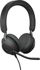 Офисная гарнитура Jabra Evolve2 40 SE MS Duo USB-A