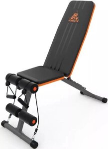 Силовая скамья DFC Homegym DCH310 с эспандерами