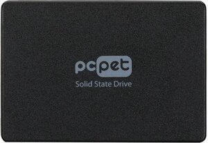 SSD накопитель PC PET PCPS004T2 4ТБ, 2.5", SATA III, SATA, oem