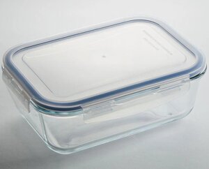 Стеклянная форма для запекания с крышкой ЗАБАВА 1.9л прямоугольная стекло маленькая мяса в духовке