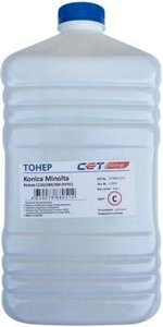 Тонер CET NF5C, для Konica Minolta Bizhub C220/280/360, голубой, 500грамм, бутылка