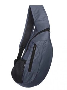 Рюкзак через плечо Mobylos Cross-X Grey 30405 бананка сумка складной из полиэстера стильный легкий