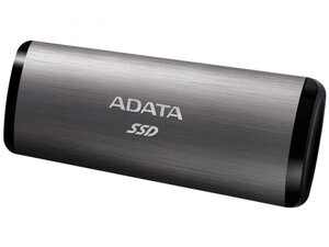 Внешний SSD жесткий диск A-Data SE760 1Tb Titanium ASE760-1TU32G2-CTI
