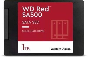 SSD накопитель WD Red SA500 WDS100T1R0A 1ТБ, 2.5", SATA III, SATA