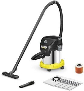 Строительный пылесос Karcher KWD 3 S V-15/4/20 AE *EU, желтый [1.628-448.0]