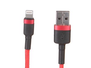 Аксессуар Baseus Cafule Cable USB - Lightning 2A 3m Red-Red CALKLF-R09