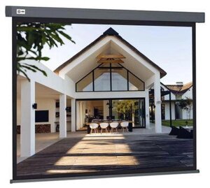 Экран Cactus Wallscreen CS-PSW-206X274-SG, 274х206 см, 4:3, настенно-потолочный серый