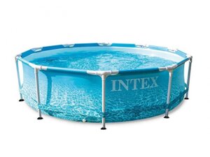 Круглый каркасный бассейн Intex 28206 Metal Frame 305x76cm