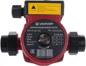 Циркуляционный насос UPС UNIPUMP 25-60 130, центробежный [16546]