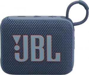 Колонка портативная JBL GO 4, 4.2Вт, синий [jblgo4blu]