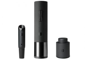 Электрический штопор Xiaomi Huo Hou Сorkscrew Set 3в1 черный HU0090 электроштопор набор для вина сомелье