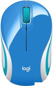 Мышь Logitech M187 (голубой)