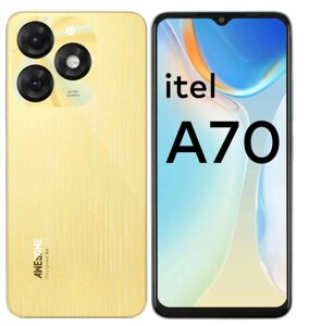 Смартфон ITEL A70 4/256Gb, A665L, золотой