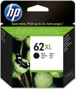 Картридж HP 62XL, черный / C2P05AE