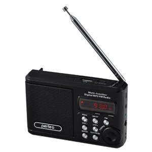 Портативный радиоприемник Perfeo PF-SV922BK черный цифровой приемник