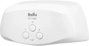 Водонагреватель Ballu 3-logic TS, проточный, 5.5кВт, кран и душ, белый