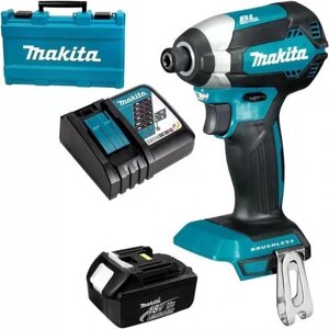 Ударный шуруповерт Makita DTD153SF, 3Ач, с одним аккумулятором