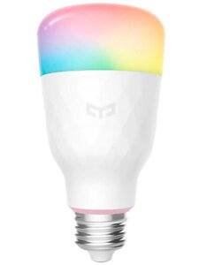 Умная лампочка Yeelight Smart LED Bulb W3 Multiple Color YLDP005 лампа RGB с Алисой Яндекс Wi-Fi E27