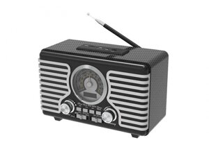 Портативный радиоприемник Ritmix BB95 мощный аналоговый аккумуляторный FM приемник ретро радио на батарейках