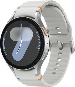 Смарт-часы Samsung Galaxy Watch 7 LTE 44мм, 1.47", серебристый/серебристый [sm-l315fzsacau]