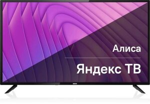 40" Телевизор BBK 40LEX-7246/FTS2C (B), FULL HD, черный, СМАРТ ТВ, YaOS