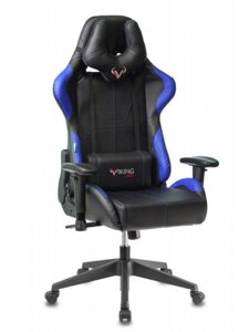 Компьютерное кресло Zombie Viking 5 Aero синее эргономичное игровое геймерское стул для компьютера геймера