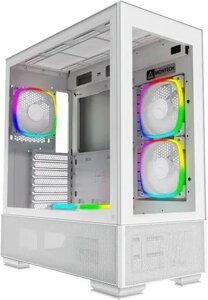 Корпус ATX MONTECH Sky Two, Full-Tower, без БП, белый