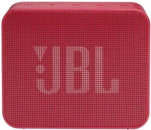 Колонки портативные JBL Go Essential, 3.2Вт, красный [jblgoesred]