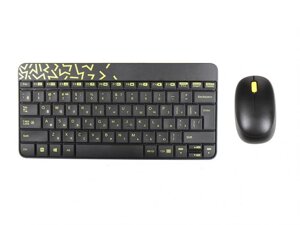 Logitech Wireless Combo MK240 Nano Black-Yellow 920-008213