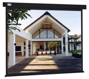 Экран Cactus Wallscreen CS-PSW-128X170-BK, 170.7х128 см, 4:3, настенно-потолочный черный