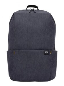 Молодежный школьный подростковый модный рюкзак Xiaomi черный для ноутбука учебы подростка старшеклассников