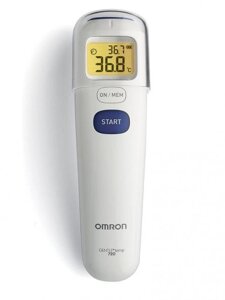 Термометр бесконтактный инфракрасный Omron Gentle Temp 720 MC-720-E медицинский дистанционный