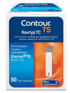 Тест-полоски Контур ТС Bayer Contour TS 50шт