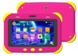 Детский планшет Digma CITI Kids 7", 2GB, 32GB, 3G, Wi-Fi, Android 9.0 розовый [cs7216mg]