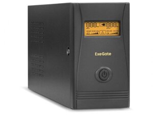 Источник бесперебойного питания ExeGate Power Smart ULB-800. LCD. AVR. 4C13. RJ. USB / EP285562RUS