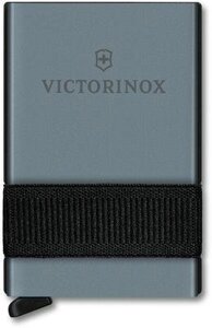 Швейцарская карта Victorinox Smart Card Wallet Sharp, серый, коробка подарочная [0.7250.36]