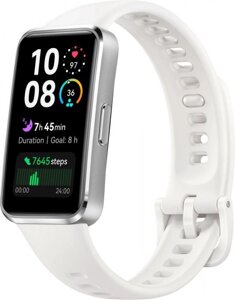 Фитнес-трекер Huawei Band 10 Nora-B29F, 1.47, белый / белый [55020eld]