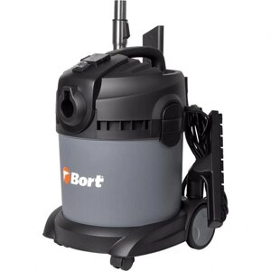 Пылесос универсальный строительный с розеткой Bort BAX-1520-Smart Clean