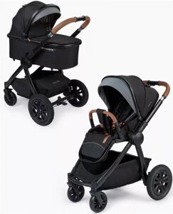 Универсальная коляска Happy Baby Mommer Pro 2 в 1 (Black)