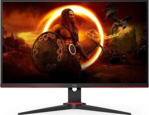 Монитор AOC Q27G2E 27", черный/красный