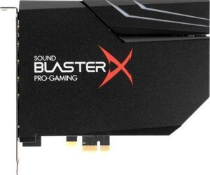 Звуковая карта PCI-E Creative BlasterX AE-5 Plus, 5.1, Ret [70sb174000003]